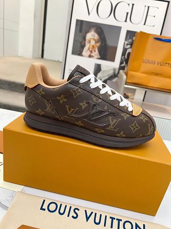 Okify Louis Vuitton Buttersoft Brown Sneakers 