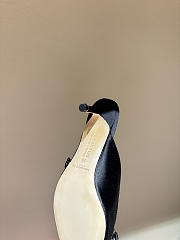 Okify Balenciaga x Manolo Blahnik Black Crystal High Heels  - 6