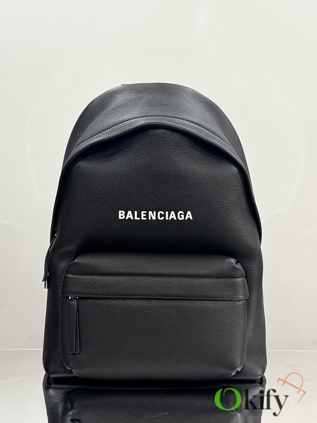 Okify Balenciaga Everyday Black Backpack 47x35x20cm - 1