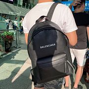 Okify Balenciaga Everyday Black Backpack 47x35x20cm - 2