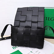 Okify Bottega Veneta Cassette Bag Black 23x15x5.5cm - 6