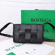 Okify Bottega Veneta Cassette Bag Black 23x15x5.5cm - 1