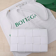 Okify Bottega Veneta Cassette Bag White 23x15x5.5cm - 4
