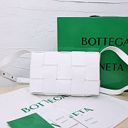 Okify Bottega Veneta Cassette Bag White 23x15x5.5cm - 1