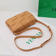 Okify Bottega Veneta Cassette Bag Brown 23x15x5.5cm - 3