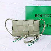 Okify Bottega Veneta Cassette Bag Light Green 23x15x5.5cm - 6