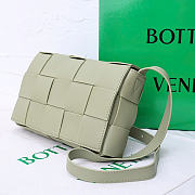 Okify Bottega Veneta Cassette Bag Light Green 23x15x5.5cm - 4