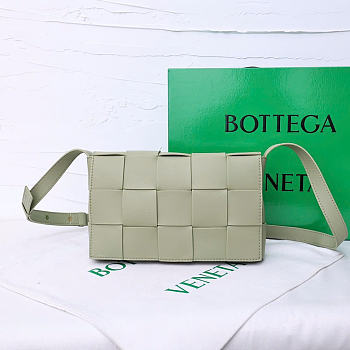 Okify Bottega Veneta Cassette Bag Light Green 23x15x5.5cm