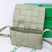 Okify Bottega Veneta Cassette Bag Light Green 23x15x5.5cm - 3