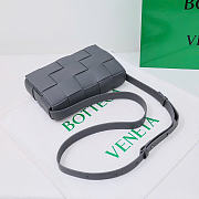 Okify Bottega Veneta Cassette Bag Gray 23x15x5.5cm - 4