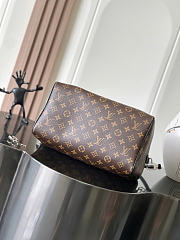 Okify Louis Vuitton Speedy Soft 30 Bag Black Handle M12243 30x21x17cm - 3