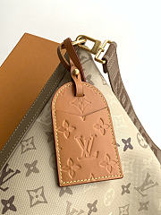 Okify Louis Vuitton Vagabond Hobo Bag Beige M26931 48x36x12cm - 5