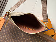 Okify Louis Vuitton Vagabond Hobo Bag Beige M26931 48x36x12cm - 4