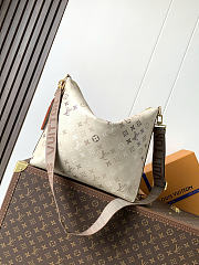 Okify Louis Vuitton Vagabond Hobo Bag Beige M26931 48x36x12cm - 2