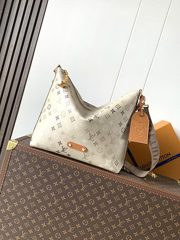Okify Louis Vuitton Vagabond Hobo Bag Beige M26931 48x36x12cm