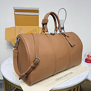 Okify Louis Vuitton Keepall 50 Aerogram Bag Brown M26065 50x29x23cm - 6