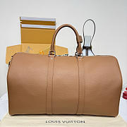 Okify Louis Vuitton Keepall 50 Aerogram Bag Brown M26065 50x29x23cm - 4