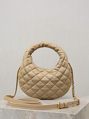 Okify YSL Icarino Mini Bag Beige Quilted Nappa 871329 19x12x5cm - 5