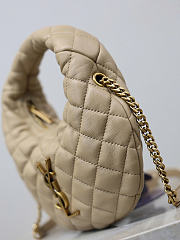 Okify YSL Icarino Mini Bag Beige Quilted Nappa 871329 19x12x5cm - 3