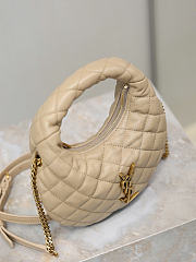 Okify YSL Icarino Mini Bag Beige Quilted Nappa 871329 19x12x5cm - 2
