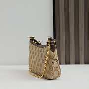 Okify Gucci Gossip Small Shoulder Bag Brown 875847 21x11.5x3cm - 6