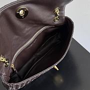Okify Bottega Veneta Madison Bag Dark Brown 27x16x6cm - 4