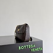 Okify Bottega Veneta Madison Bag Dark Brown 27x16x6cm - 3