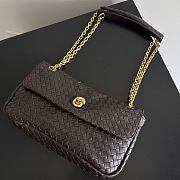 Okify Bottega Veneta Madison Bag Dark Brown 27x16x6cm - 2