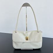 Okify Bottega Veneta Madison Bag White 27x16x6cm - 1