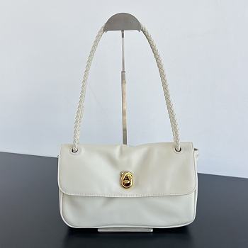 Okify Bottega Veneta Madison Bag White 27x16x6cm