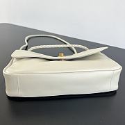 Okify Bottega Veneta Madison Bag White 27x16x6cm - 6