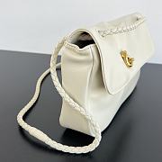 Okify Bottega Veneta Madison Bag White 27x16x6cm - 3