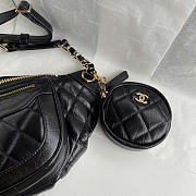 Okify CC AS1077 Waist Bag Black 34x15x6cm - 4