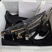 Okify CC AS1077 Waist Bag Black 34x15x6cm - 3