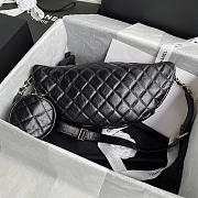 Okify CC AS1077 Waist Bag Black 34x15x6cm - 2