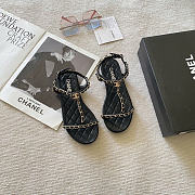 Okify CC Black Women Sandals 29517 (has big size) - 1