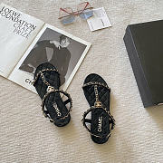 Okify CC Black Women Sandals 29517 (has big size) - 4