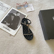 Okify CC Black Women Sandals 29517 (has big size) - 3