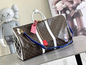 Okify Louis Vuitton X NBA Basketball Keepall 55 Bag M45587 55x27x20cm