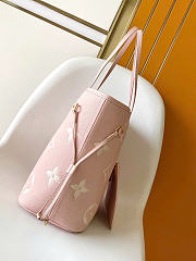 Okify Louis Vuitton Neverfull MM Bag Pink M14210 32x29x17cm - 4
