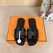 Okify Hermes Oran Black Women Slides - 1