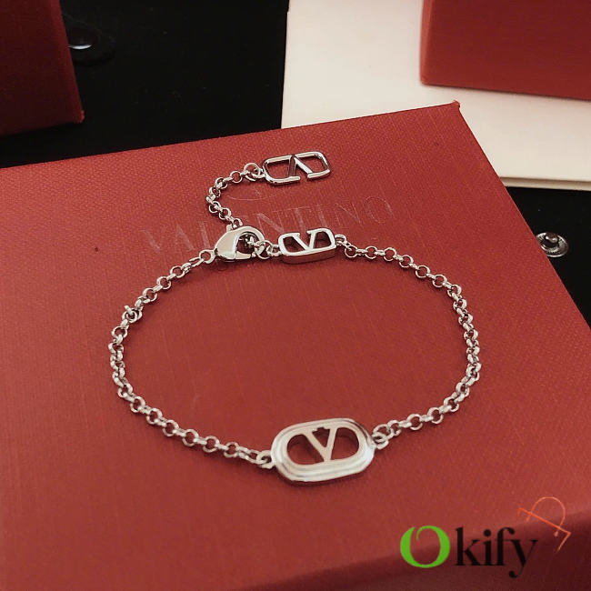Okify Valentino Silver Bracelet 29525 - 1