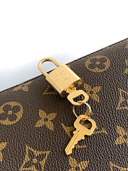 Okify Louis Vuitton Montaigne BB Brown Monogram M41056 33x23x13cm - 2