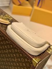 Okify Louis Vuitton Multi Pochette Bag Beige M80447 24x13.5x4cm - 5