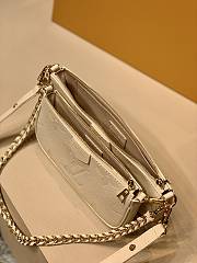 Okify Louis Vuitton Multi Pochette Bag Beige M80447 24x13.5x4cm - 3