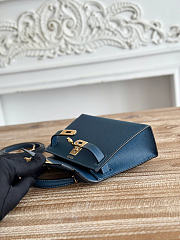 Okify Hermes Kelly 19 Mini Bag Dark Blue Epsom Gold Hardware  - 4