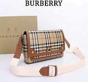 Okify Burberry Note Bag Brown 25x18x8.5cm - 6