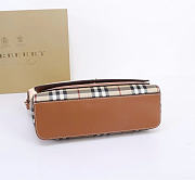 Okify Burberry Note Bag Brown 25x18x8.5cm - 5