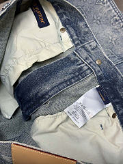 Okify Louis Vuitton Denim Blue Shorts 29543 (has big size) - 6