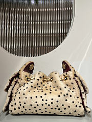 Okify CC 25 Hobo Dot Fur Bag 22x20x5.5cm - 5